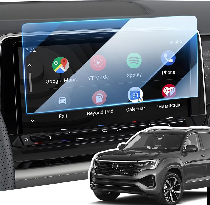LANGBEAN Screen Protector for 2026 2025 2024 VW Atlas/Atlas Cross Sport SE/SE with Technology/SEL/SEL Premium R-Line/SEL R-Line, HD Clear, Anti-scratch, Anti-fingerprint and Easy to Install - Image 1